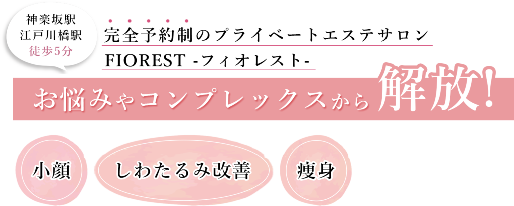 完全予約制のプライベートエステサロン